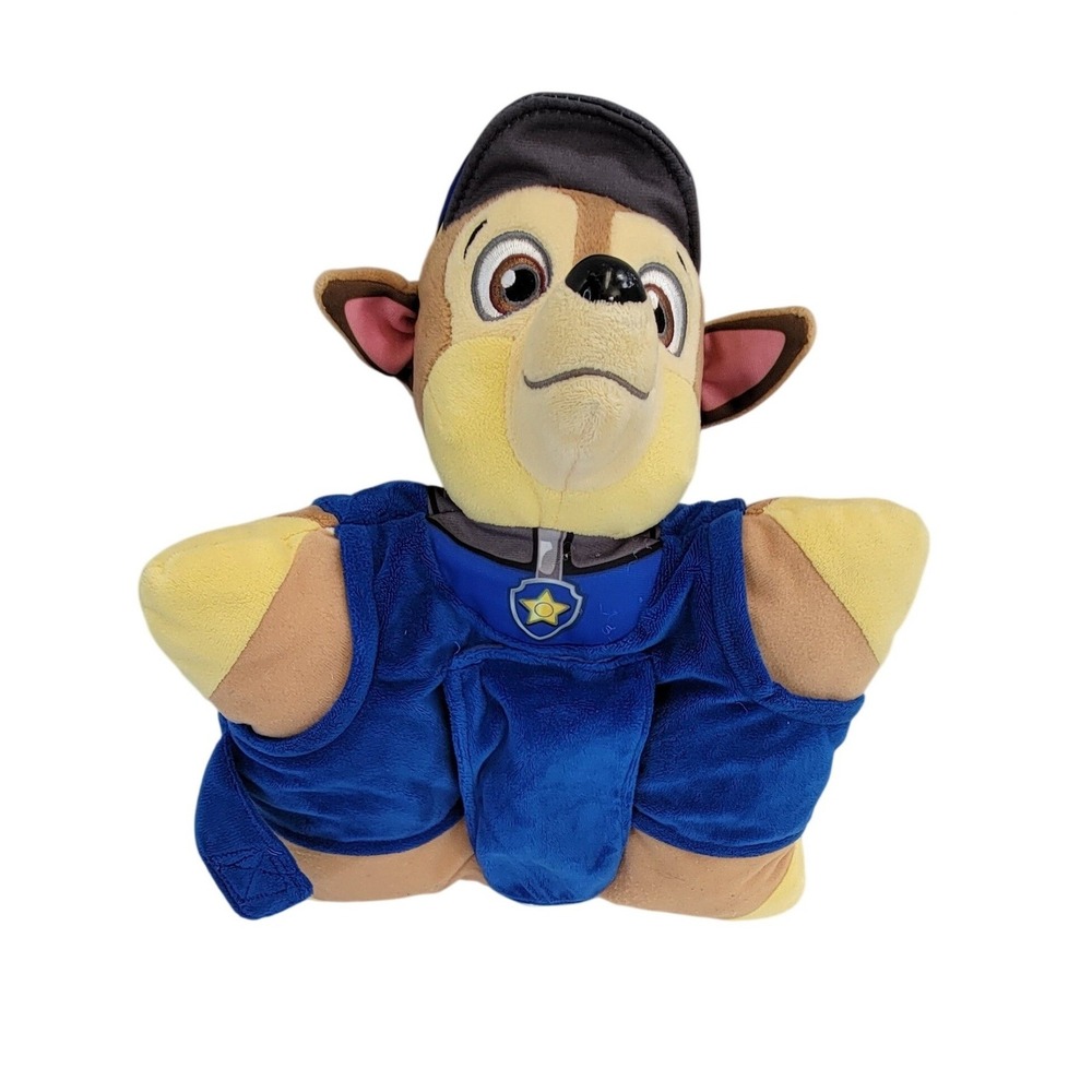 Nickelodeon Paw Patrol Chase Pillow‎ Pet Sleeptime Lites Light Up Plush Toy